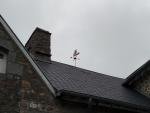 Le Drakkar  sur mât laiton